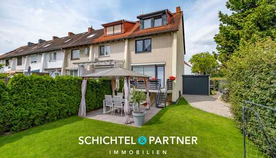 Bild von Bremen - Kirchhuchting | Modernisiertes Reihenendhaus mit schönem Garten, Terrasse & eigener Garage