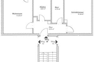 2-Zimmer-Wohnung mit zwei Balkonen - zentral & ruhig gelegen! – 64289 Darmstadt-Nord, Darmstadt – Vorschaubild 11