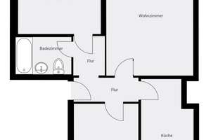 Helle Dachgeschosswohnung in der Fußgängerzone von St. Leonhard – Schweinauer Str. 37a, 90439 St. Leonhard, Nürnberg – Vorschaubild 12