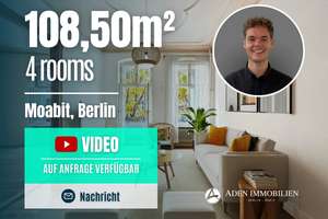 4-Zimmer-Altbau mit Stuck, hohen Decken, Dielenboden & viel Potenzial! – Beusselstr. 20, 10553 Moabit, Berlin – Vorschaubild 2