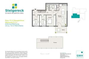 antaris Immobilien GmbH **4-Raum-Wohnung mit Balkon und exklusiver Dachterrasse** – Die vollständige Adresse der Immobilie erhältst du vom Anbieter., 99096 Löbervorstadt, Erfurt – Vorschaubild 11