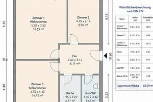 PROVISIONSFREI für Käufer - perfekter Schnitt - -Aufzug + Balkon - vermietete Whg-attraktive Lage – Die vollständige Adresse der Immobilie erhältst du vom Anbieter., 13357 Gesundbrunnen, Berlin – Vorschaubild 16
