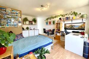 Möbelierte 1-Zimmerwohnung mit großem Balkon nähe Mercedes-Benz – Grunewaldstraße 18, 93053 Kasernenviertel, Regensburg – Vorschaubild 2