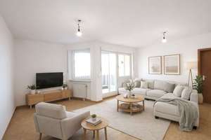 Durch Erbpacht bezahlbar: Große 3,5-4,5-Zimmer-Wohnung+moderne Einbauküche+hochwertige Korkböden – Die vollständige Adresse der Immobilie erhältst du vom Anbieter., 80992 Alt-Moosach, München – Vorschaubild 2