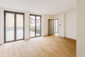 Wohnen im Erstbezug: 2-Zimmer-Neubauwohnung mit großzügiger Dachterrasse in Charlottenburg – Weimarer Straße 1, 10625 Charlottenburg, Berlin – Vorschaubild 1