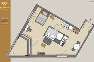  Nachmieter gesucht – Modernes Apartment mit großem Balkon im Kreuzviertel Dortmund – Rheinlanddamm 211, 44137 Westfalenhalle, Dortmund – Vorschaubild 7