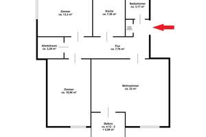 Neustadt: Lichtdurchflutete 3-Zimmer-Eckwohnung mit Sonnenbalkon, Tageslichtbad & Zusatzräumen – Die vollständige Adresse der Immobilie erhältst du vom Anbieter., 28201 Gartenstadt Süd, Bremen – Vorschaubild 21
