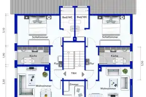 Attraktives Mehrfamilienhaus mit 7 Wohneinheiten in Velden! – Nürnberger Land (Kreis) – Vorschaubild 5
