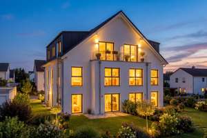 AUBING ! großer GARTEN : gepl. Eck-Haus (schlüsselfertig !), ab T€ 749