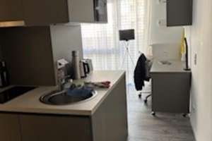 Darmstadt Innenstadt Wohnung zu vermieten, möbliert, nur an Studenten vermietbar – Karlstrasse 57, 64285 Mitte, Darmstadt – Vorschaubild 6