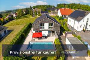 Ihr Traum, Neuwertiges  Viehbrock Effizienzhaus 40 Plus A+ 13kWh,Pool, Garantien, Autark, Garage – Efeuweg 7, 59581 Warstein – Vorschaubild 1
