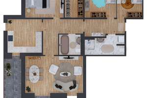 Erstbezug - 4-Raumwohnung im 1. OG zum Festpreis* – Irkutsker Straße 161, 9119 Kappel, Chemnitz – Vorschaubild 4