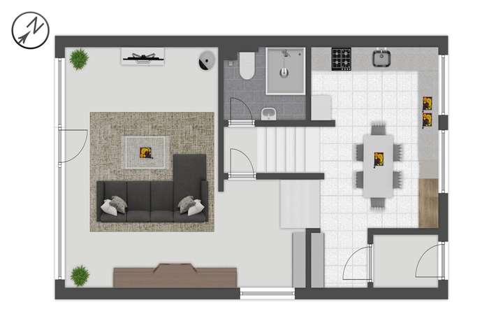 dritten und vierte Ebene