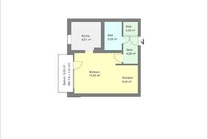 Innenstadtnahe 1-Zimmer-Wohnung in Dortmund-Dorstfeld – Eichenstraße 9, 44149 Dorstfeld, Dortmund – Vorschaubild 4