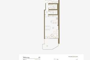 Wohnung Nr. 49: Großzügig geschnittene 3-Zimmer-Wohnung - Familienfreundlich und lichtdurchflutet – Wagenbauerstraße 4, 81677 Parkstadt, München – Vorschaubild 9