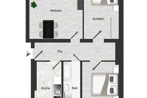 3-Zimmer-Wohnung mit Charakter und Raum für Visionen. – Die vollständige Adresse der Immobilie erhältst du vom Anbieter., 12045 Neukölln (Ortsteil), Berlin – Vorschaubild 6