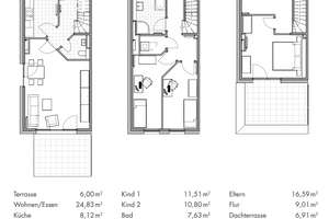 Neues Charmantes Reihenmittelhaus mit 4,5 Zimmern in Hannover-Bornum – Bornumer Straße 156M, 30453 Bornum, Hannover – Vorschaubild 13