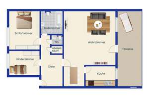Saniertes Wohnen im Duisburger Süden - 3-Zimmer-Wohnung – Die vollständige Adresse der Immobilie erhältst du vom Anbieter., 47259 Mündelheim, Duisburg – Vorschaubild 11
