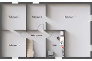 Der Bungalow für jedes Alter – modern und vielseitig – Die vollständige Adresse der Immobilie erhältst du vom Anbieter., 75389 Neuweiler – Vorschaubild 6