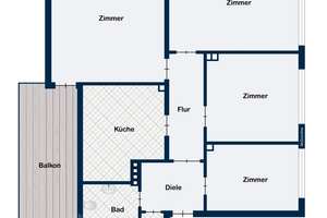 Großzügige Wohnung in begehrter Innenstadtlage – 48145 Mauritz-West, Münster – Vorschaubild 22