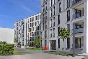 Helle 1-Zimmer-Wohnung mit Balkon in Essen Südviertel - Erstbezug – Bert-Brecht-Straße 39, 45128 Südviertel, Essen – Vorschaubild 1