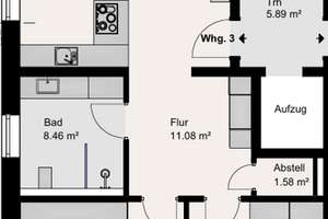 Stilvoll kernsanierte Wohnung in attraktiver Lage unterhalb des Schlosses Ortenberg (Whg. Nr. 3) – Die vollständige Adresse der Immobilie erhältst du vom Anbieter., 77799 Ortenberg – Vorschaubild 6