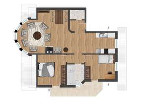 Schöne Dachgeschosswohnung mit Balkon, Kellerabteil und Stellplatz in begehrter Lage - Lengfeld  – Die vollständige Adresse der Immobilie erhältst du vom Anbieter., 97076 Lengfeld, Würzburg – Vorschaubild 7