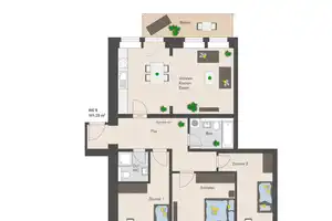 Der Knaller!!! - Moderne 4-Raum in City-Nähe – Jägerstr. 4, 9111 Chemnitz – Vorschaubild 33
