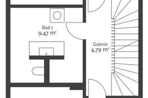 Idyllic living by the Lake Caputh – modern terraced house with views of nature – Die vollständige Adresse der Immobilie erhältst du vom Anbieter., 14548 Schwielowsee – Vorschaubild 12