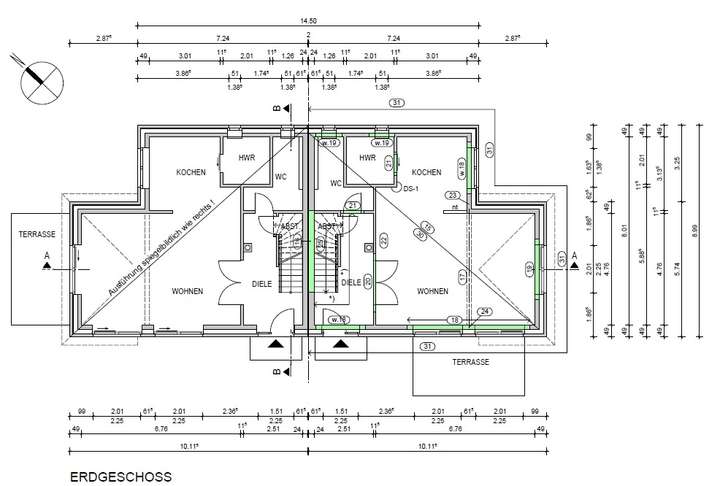 Grundriss Erdgeschoss