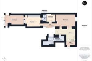 Charmante 3,5-Zimmer-Souterrainwohnung im Denkmal mit Wintergartencharakter in Wiesbaden Westend – Die vollständige Adresse der Immobilie erhältst du vom Anbieter., 65195 Westend / Bleichstraße, Wiesbaden – Vorschaubild 21