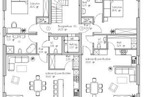 Nachhaltig investieren:  
Tolle Neubau-Obergeschosswohnung in Oldenburg -KfW 40 EE QNG – Die vollständige Adresse der Immobilie erhältst du vom Anbieter., 26135 Drielaker Moor, Oldenburg (Oldenburg) – Vorschaubild 6