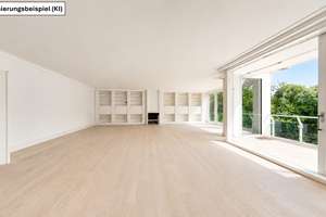 Rarität am Zoo - Maisonette Wohnung mit zwei Balkonen, Garage und Stellplatz