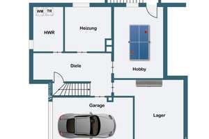 Modernisiertes Einfamilienhaus mit sonnigem Garten in ruhiger Wohnlage – Die vollständige Adresse der Immobilie erhältst du vom Anbieter., 85139 Wettstetten – Vorschaubild 14