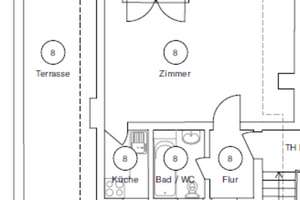 Penthouse-Feeling in Stuttgart:  Rundum-Balkon & TG-Stellplatz (saniert 2024) – Wildunger Straße 43, 70372 Seelberg, Stuttgart – Vorschaubild 9