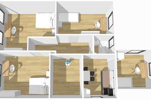 Möbliertes WG-Zimmer in frisch renovierter 4-Zimmer-Wohnung in Heilbronner Kernstadt – Südstraße 27, 74072 Heilbronn, Heilbronn – Vorschaubild 2