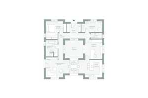 Stilvoller Atrium-Bungalow mit moderner Pultdachkonstruktion. – Mannheim – Vorschaubild 3