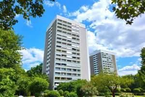 Bogenhausen 15. Stock 3-Zimmer-Wohnung mit Alpenblick & Rooftop-Pool - Privatverkauf! – Elektrastr. 15, 81925 Parkstadt, München – Vorschaubild 2