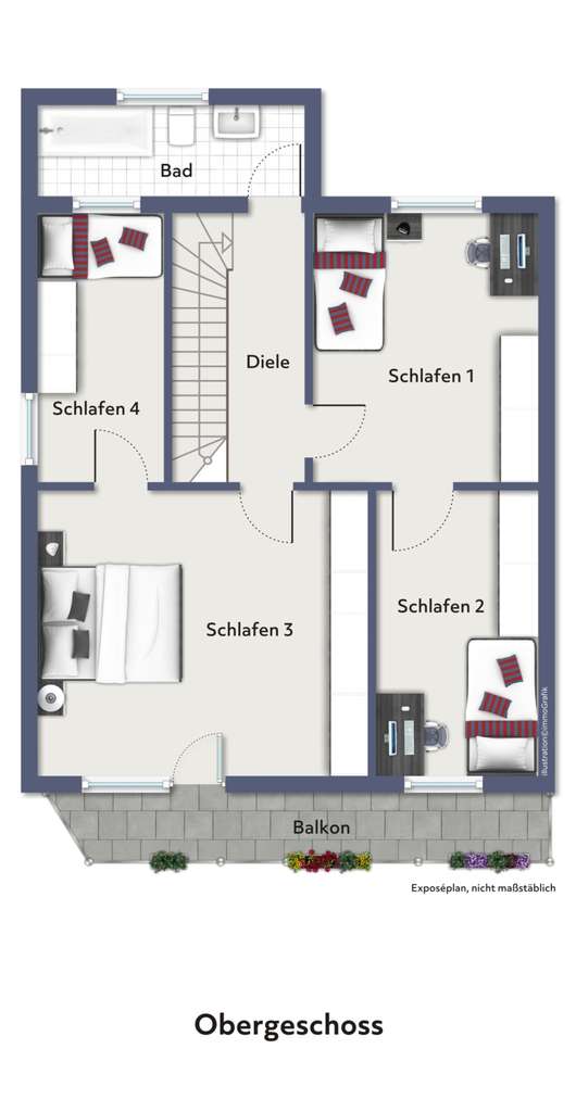 Immobilie in Wiesloch - Charmantes Einfamilienhaus mit einzigartigem Grundstück in Wiesloch-Baiertal - Bild 4