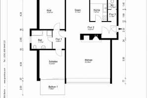 4‑Zimmer-Eigentumswohnung mit Kamin  Tiefgarage in Düsseldorf‑Stockum – Die vollständige Adresse der Immobilie erhältst du vom Anbieter., 40474 Stockum, Düsseldorf – Vorschaubild 21
