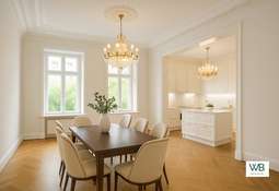Wohn- und Esszimmer animiert