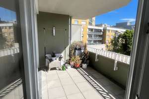 Helle 2-Zimmer-Wohnung mit Balkon und moderner Einbauküche – Die vollständige Adresse der Immobilie erhältst du vom Anbieter., 80686 Land in Sonne, München – Vorschaubild 9