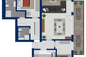 77m² + 29m²: Maisonette-Wohnung mit Balkon nahe Marienthal – Angebot aktualisiert! – Die vollständige Adresse der Immobilie erhältst du vom Anbieter., 22041 Wandsbek (Ortsteil), Hamburg – Vorschaubild 14