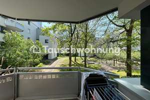 Tauschwohnung: 70 m² Wohnung mit großem Balkon und parkähnlichem Innenhof