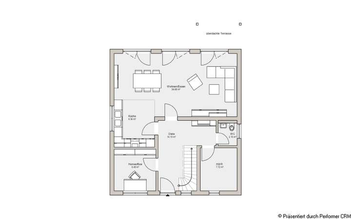 Grundriss Erdgeschoss