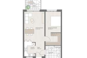 Seniorengerechtes Wohnen 2-Zimmer-Wohnung im Neubauprojekt "Wohnen am See" – Stengelhofstraße 33, 68219 Rheinau, Mannheim – Vorschaubild 4