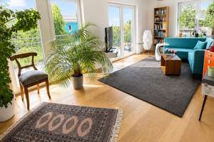Schöne, lichtdurchflutete, moderne 4-Zimmer-Wohnung in der Gartenstadt Trudering – Die vollständige Adresse der Immobilie erhältst du vom Anbieter., 81827 Waldtrudering, München – Vorschaubild 2