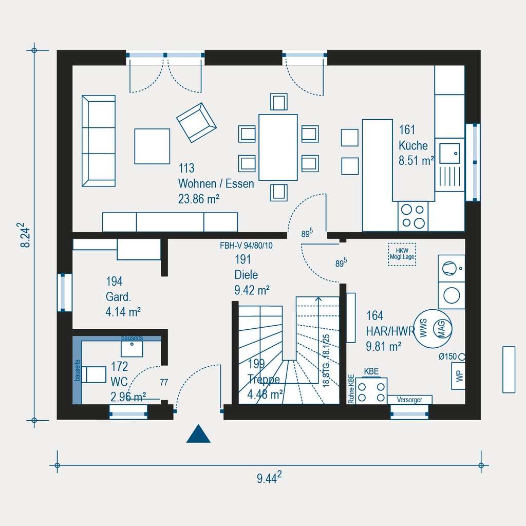 Immobilie in Gosheim - Exklusives Einfamilienhaus in familienfreundlicher Lage - Bild 1