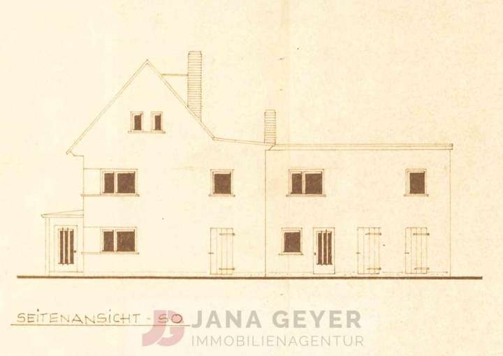 Seitenansicht Süd-Ost