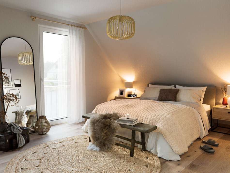 Wohnbeispiel Schlafzimmer